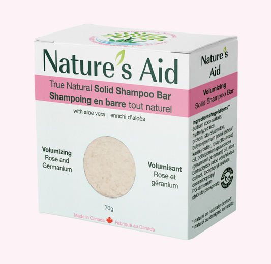 Shampoo Bar Volumizing Rose + Geranium