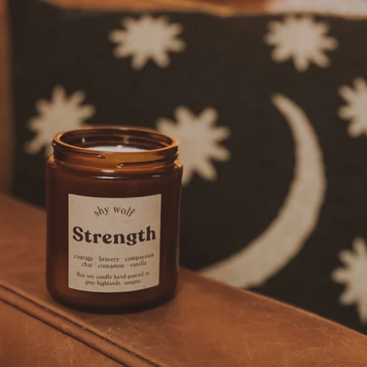 Soy Candle Strength 8oz