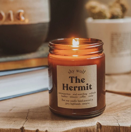 Soy Candle The Hermit 8oz