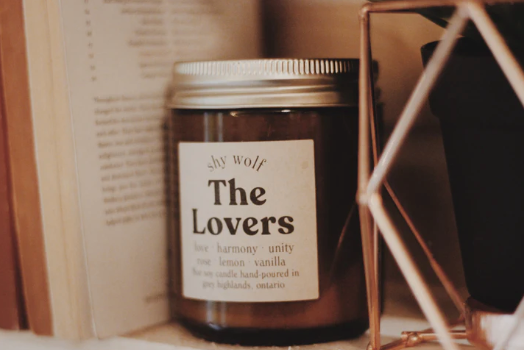 Soy Candle The Lovers 8oz